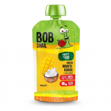 Пюре Смузі Манго-Кокос ТМ BOB SNAIL 120 г