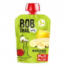 Пюре Яблуко-Банан ТМ Bob Snail 90 г